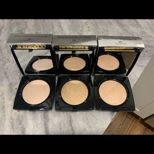 Lancome Dual Finish Highlighters, set of 3